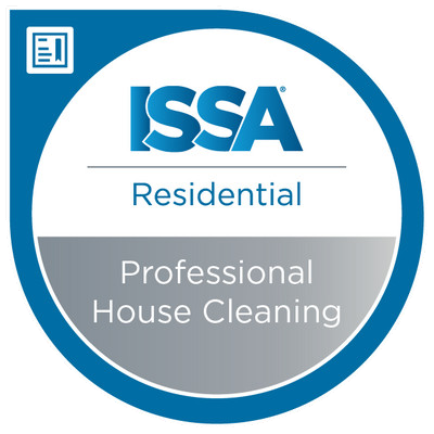 ISSA Residential Professional House Cleaning badge