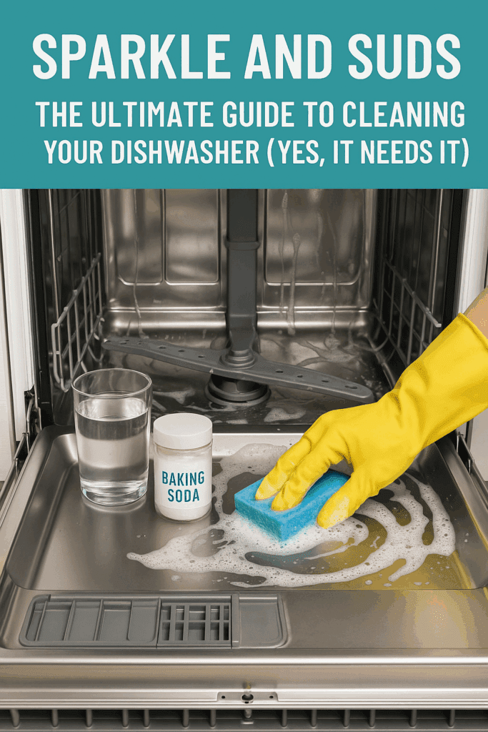 how to clean a dishwasher