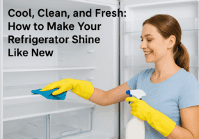 how to clean a refrigerator